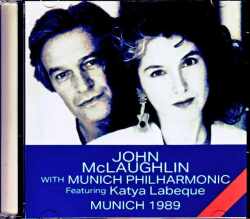 John McLaughlin Katia Labeque ジョン・マクラフリン/Germany 1989