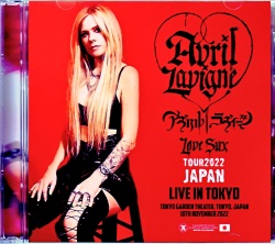 Avril Lavigne アヴリル・ラヴィーン/Tokyo,Japan 2022 Complete IEM Matrix & DVD