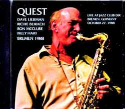 Quest Dave Liebman,Richie Beirach デイヴ・リーブマン リッチー・バイラーク/Germany 1988