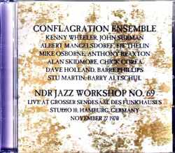 Conflagration Ensemble Chick Corea,Kenny Wheeler,John Surman チック・コリア/Germany 1970