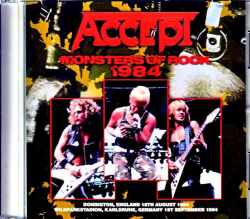 Accept アクセプト/England,UK 1984 Soundboard & more
