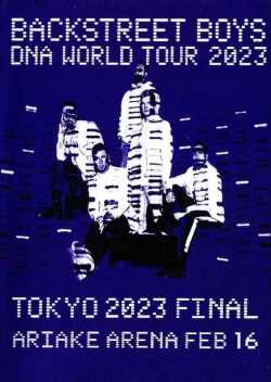 Backstreet Boys バックストリート・ボーイズ/Tokyo,Japan 2023 Complete S & V