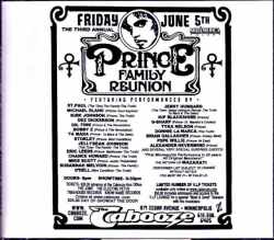 Various Artists Prince Family Reunion プリンス/MN,USA 2009 Complete