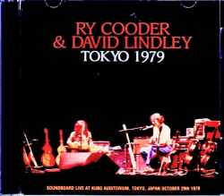 Ry Cooder David Lindley ライ・クーダー デヴィッド・リンドレー/Tokyo,Japan 1979 Complete