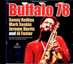 Sonny Rollins ソニー・ロリンズ/NY,USA 1978 Remastered