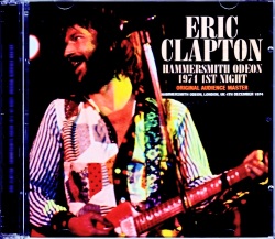 Eric Clapton エリック・クラプトン/London,UK 11.4.1974 Audience Master
