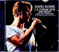 David Bowie デヴィッド・ボウイ/CA,USA 4.4.1978 Complete Mike Millard 1st Generation Tapes Upgrade