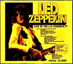Led Zeppelin レッド・ツェッペリン/CA,USA 6.23.1977 Upgrade & Longer