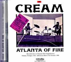 Cream クリーム/GA,USA 1968 Afternoon Show