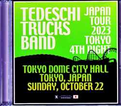 Tedeschi Trucks Band テデスキ・トラックス・バンド/Tokyo,Japan 10.22.2023 Complete IEM Matrix Edition & more