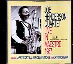 Joe Henderson Quartet Larry Coryell,Miroslav Vitous,Airto Moreira ジョー・ヘンダーソン ラリー・コリエル/Italy 1987