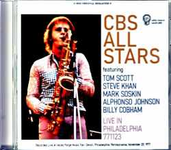 CBS All Stars Tom Scott,Steve Khan,Billy Cobham,Mark Soskin,Alphonso Johnson/PA,USA 1977