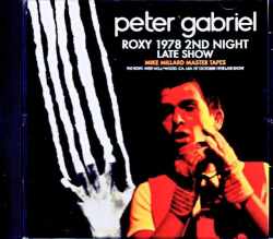 Peter Gabriel ピーター・ガブリエル/CA,USA 1978 Late Show