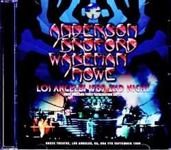 Anderson Bruford Wakeman Howe Yes イエス/CA,USA             1989 Mike Millard First Generation Tapes
