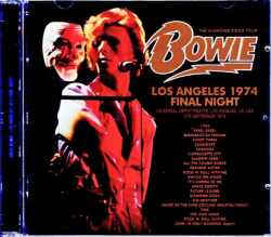 David Bowie デヴィッド・ボウイ/CA,USA 9.8.1974