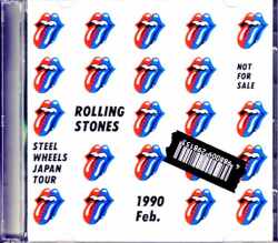 Rolling Stones ローリング・ストーンズ/Steel Wheels Japan Tour 1990 Japanese Promo Edition