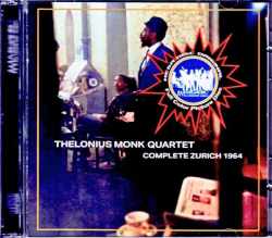 Thelonius Monk Quartet セロニアス・モンク/Switzerland 1964