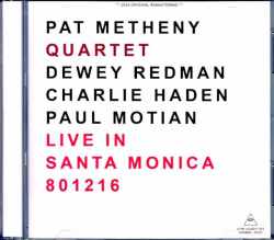 Pat Metheny Quartet Charlie Haden,Paul Motian パット・メセニー/CA,USA 1980