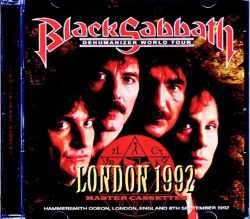 Black Sabbath ブラック・サバス/London,UK 1992 Complete