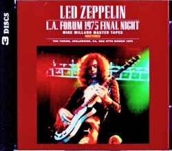 Led Zeppelin レッド・ツェッペリン/CA,USA 3.27.1975 Mike Millard Master Tapes Remastered