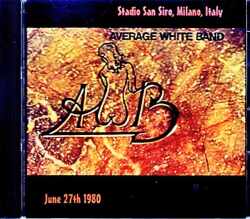 Average White Band アヴェレージ・ホワイト・バンド/Italy 1980