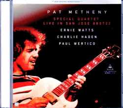 Pat Metheny Special Quartet パット・メセニー/CA,USA 1988 First Show