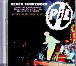 Public Image Limited パブリック・イメージ・リミテッド/CA,USA 1989 Complete