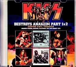 Kiss キッス/CA,USA 1976 Original Canyon Records LP Edition