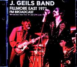 J.Geils Band J・ガイルズ・バンド/NY,USA 06.27.1971 Soundboard Edition