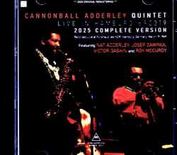 Cannonball Adderley Quintet キャノンボール・アダレイ/Germany 03.19.1969 Soundboard Edition