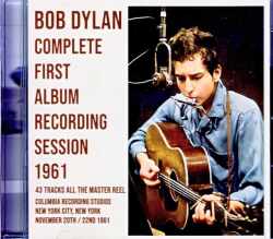 Bob Dylan ボブ・ディラン/First Album Recording Session 1961