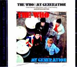 Who,The ザ・フー/My Generation Classic Records 200g 45rpm 1Side * 4 Test Pressing Edition