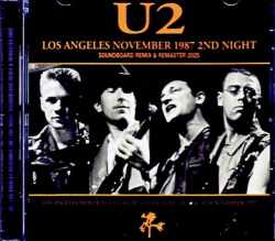 U2 ユーツー/CA,USA 11.18.1987 Complete Soundboard Edition