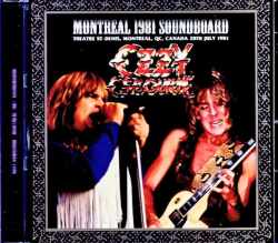 Ozzy Osbourne Randy Rhoads オジー・オズボーン ランディ・ローズ/Canada 07.28.1981 Complete Soundboard Edition