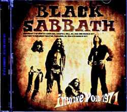 Black Sabbath ブラック・サバス/NC,USA 03.02.1971 & more