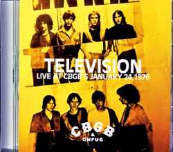 Television テレヴィジョン/NY,USA 01.24.1976