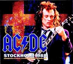 AC/DC エイシー・ディーシー/Sweden 03.25.1988 Complete & more