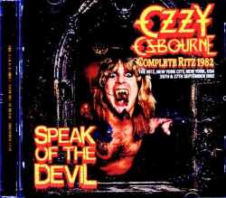 Ozzy Osbourne オジー・オズボーン/NY,USA 1982 2Days Complete Soundboard Edition