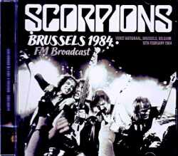 Scorpions スコーピオンズ/Belgium 02.10.1984 FM Broadcast Edition