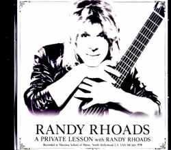 Randy Rhoads ランディ・ローズ/ランディの音楽教室での個人授業 Private Lesson at School of Music CA.USA 1978