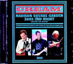 Cream クリーム/NY,USA 10.25.2005 DAT Master Edition