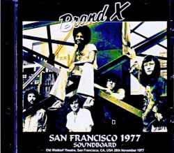 Brand X ブランド・X/CA,USA 11.28.1977 FM Broadcast Edition