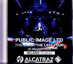 Public Image Limited パブリック・イメージ・リミテッド/Italy 05.26.2026