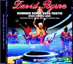 David Byrne デヴィッド・バーン/Chiba,Japan 08.15.2026 Complete
