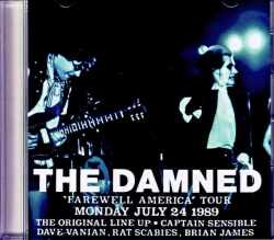 Damned ダムド/CA,USA 07.24.1989