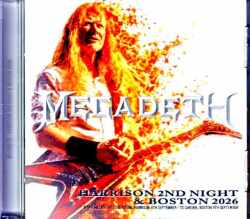 Megadeth メガデス/NJ,USA 09.06.2026 Complete & more