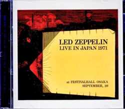 Led Zeppelin レッド・ツェッペリン/Osaka,Japan 09.29.1971 Original 2LP a New Transfer Remastered