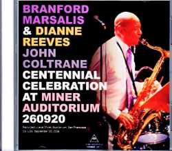 Branford Marsalis Dianne Reeves ブランフォード・マルサリス ダイアン・リーヴス/CA,USA 09.20.2026 Complerte Remastered