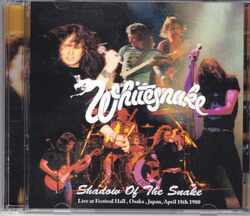 Whitesnake ホワイトスネイク/Osaka,Japan 1980