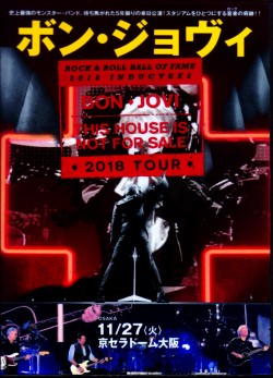 Bon Jovi ボン・ジョヴィ/Osaka,Japan 2018